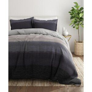 NEW Ienjoy Home Ultra Soft 2-Piece Comforter Set Ombre 2 Gray Twin / Twin XL